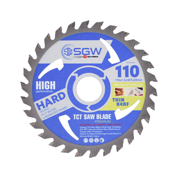 Xtra Power SGW TCT Thin Kerf Saw Blade 10" X 48T (250)