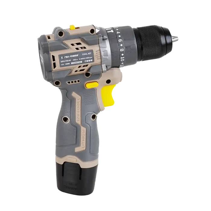 XPC-TK-01 40Nm Cordless Tool Kit – 12V Multi-Purpose Home & Professional Toolkit