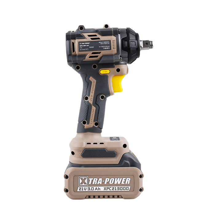 XPC-IWT-01 Cordless Impact Wrench & Drill Tool Kit (350Nm, 21V | 3-in-1 Multi-Purpose)