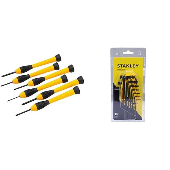 Precision Screwdriver Set (6 Pc.) – Swivel Head | Industrial Cart Product Description