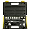 3/8 in. Square Drive 6-Point Socket Set – 24 Pieces