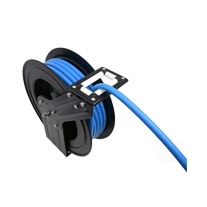 Zephyr Heavy-Duty Auto Retractable Water & Garden Hose Reel – Industrial-Grade, Made in India