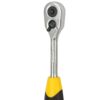 STANLEY SD Pear Head Ratchet P9 | Quick Release | Chrome Vanadium Steel | 195mm
