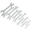 STANLEY 12 Pcs Double Open End Spanner Set (6×7 mm to 30×32 mm) – 70-380E
