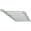 8 Pcs Shallow Offset Bi-Hex Spanner Set (6×7 mm – 20×22 mm) | Model: 70-394E
