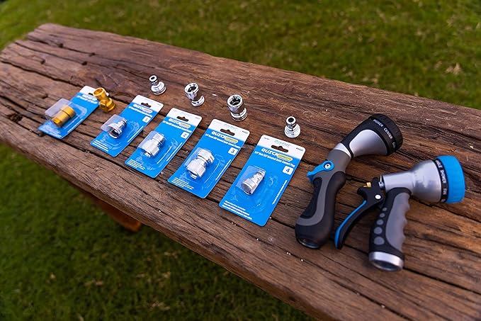 Zephyr Quick Connects – Complete 4-Piece Brass Kit (Silver Finish)