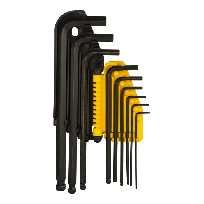 Hex Key Set – 9 Pcs, Metric (Ball Point) | S2 Steel