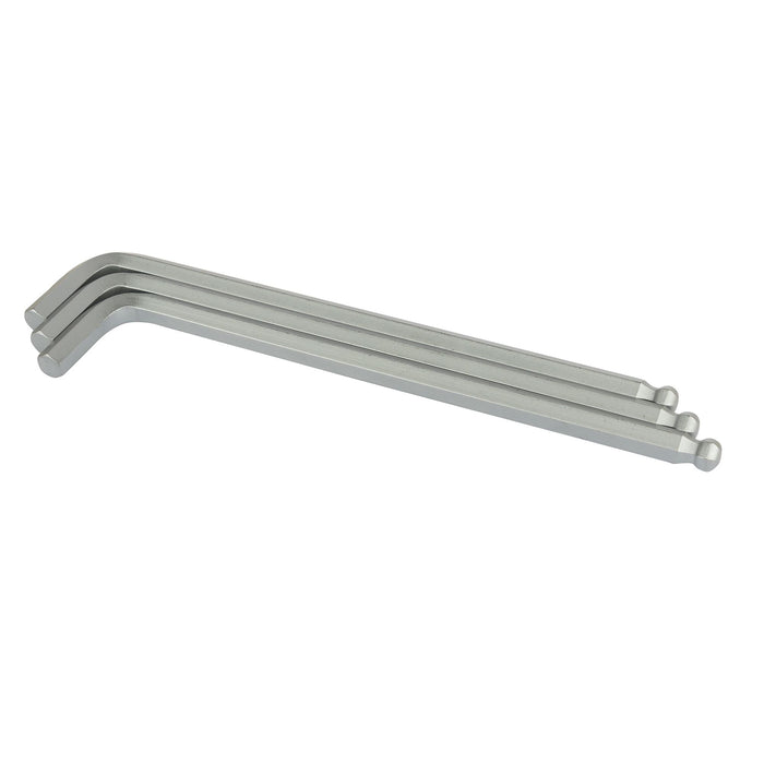 10mm Long Ball End Hex Key – S2 Steel, High Torque, Fine Satin Finish
