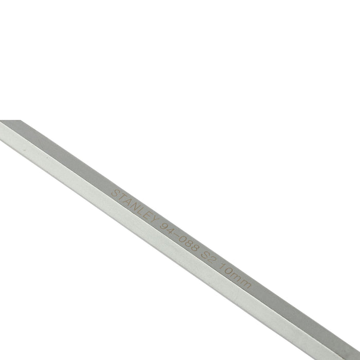 10mm Long Ball End Hex Key – S2 Steel, High Torque, Fine Satin Finish