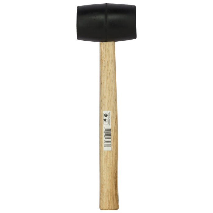 16 oz (450 g) Rubber Mallet Hammer – Wooden Handle