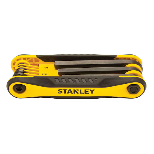 STANLEY Hex Key SAE Folding Set – 9 Pieces