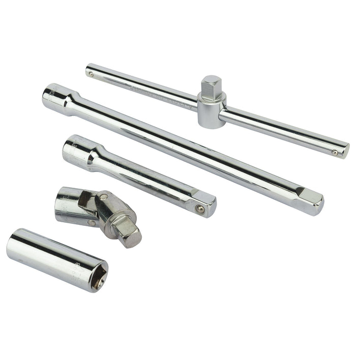 STANLEY® 1/2" Square Drive 6-Point Socket Set – 24 Pieces