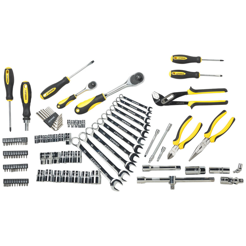 110 Pc Multi Tool Set with Soldering Iron, Digital Multimeter & Hand Tools