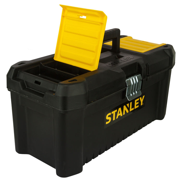 STANLEY® 16 Inch Essential Tool Box with Metal Latches
