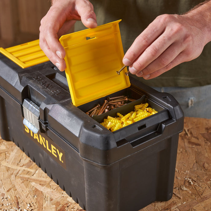 STANLEY® 16 Inch Essential Tool Box with Metal Latches