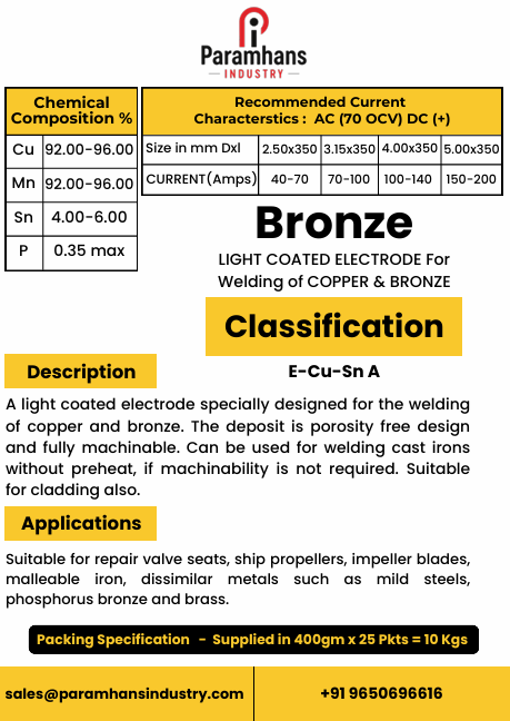 Copper & Bronze Electrode