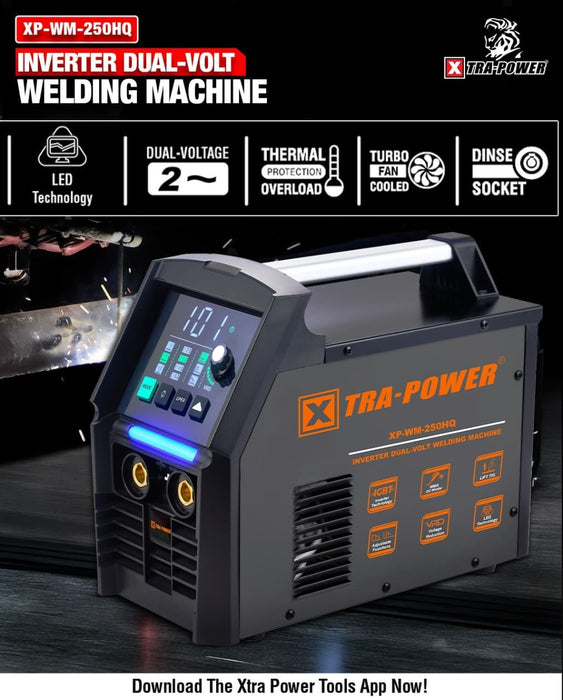 XP-WM-250HQ Dual Volt Welding Machine – Industrial Cart