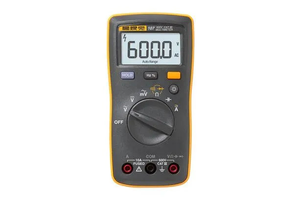 Fluke 107 Palm-Sized CAT III Digital Multimeter