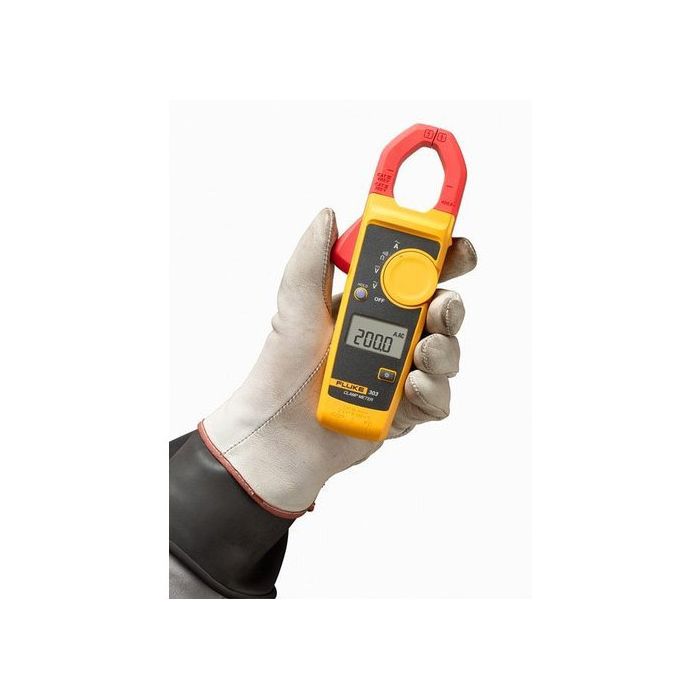 Fluke 303 Digital Clamp Meter | 600A AC Current | CAT III 600V Safety | Backlit Display